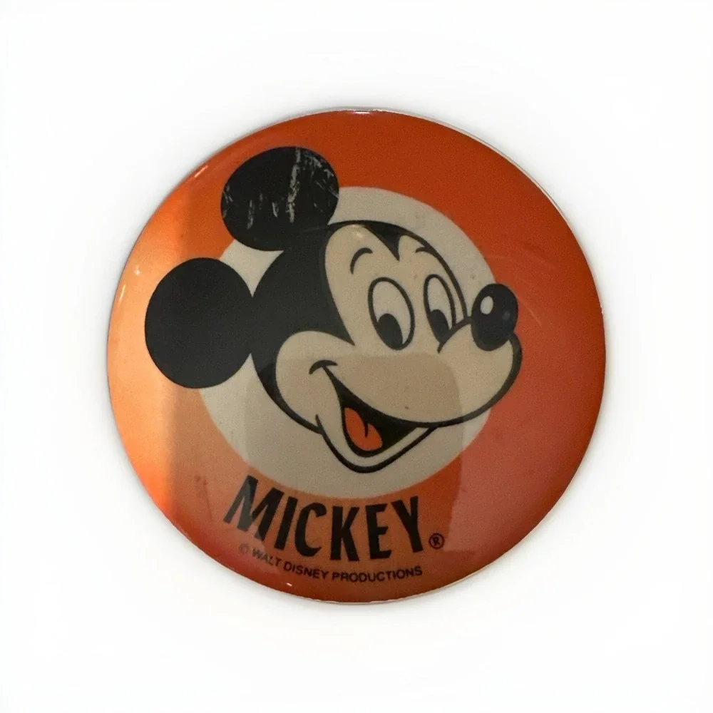 DISNEY MICKEY MOUSE 6 INCH PIN RED PINS HAVE SOME SCUFFS